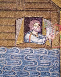 The Flood, from the Atrium, (detail)